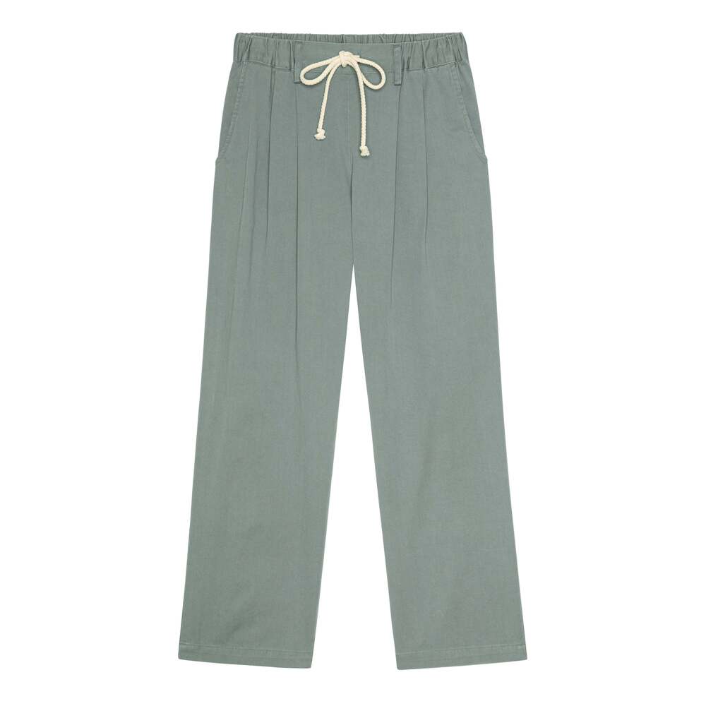 DONNI. The Chino Drawstring Crop Pant Size SSage / S